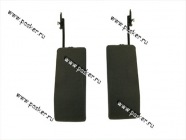 Подлокотник декоративный 21213-214 на кронштейне двойной ткань|Код 1211