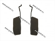 Подлокотник декоративный 2123 Chevrolet Niva на кронштейне двойной ткань до 2014 г. вып.|Код 1242