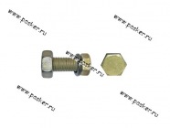 Болт карданный Волга Газель УАЗ с гайкой и гровером M10х25х1,0|Код 12478