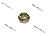 Гайка ступицы 2101-07 правая с точкой|Код 1264