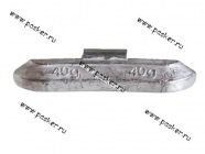 Грузик балансировочный 40гр NORM со скобой [упаковка 10 шт.]|Код 12777