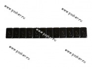 Грузик балансировочный самоклеящийся 5гр 12шт NORM эмаль [упаковка 10 шт.]|Код 12803