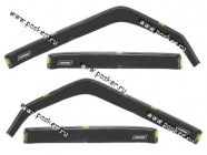 Дефлектор боковых окон AZARD 2105, 07 4шт|Код 13179