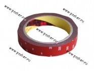 Скотч двухсторонний 20мм х 2,5м 3М|Код 13374