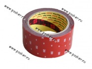 Скотч двухсторонний 50мм х 2,5м 3М|Код 13376