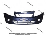 Бампер 2190 Granta Кампласт-Т передний гладкий Люкс с ПТФ|Код 13493