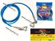 Трос буксировочный  7т Garde крюки 4м металлический D-12мм в сумке|Код 13721