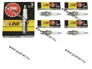 Свечи NGK V-Line № 3 BPR6H Daewoo,Opel,Vauxhall|Код 14107