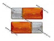 Рассеиватель переднего подфарника 2103,06 желтый|Код 1460