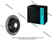 Диск тормозной Honda CR-V 06- LECAR задний LECAR000206502 [упаковка 2 шт.]|Код 14905