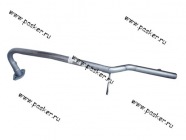 Труба приемная Renault Logan ФОБОС без катализатора под 2 датчика 60015|Код 14988