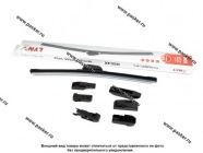 Щетки стеклоочистителя 35см универсальная LYNXauto бескаркасная XF350|Код 14994