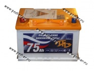Аккумулятор Подольские Аккумуляторы 75Ач EN550/670 277х175х190|Код 15080