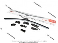 Щетки стеклоочистителя 50см универсальная LYNXauto бескаркасная XF500|Код 15086