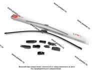 Щетки стеклоочистителя 65см универсальная LYNXauto бескаркасная XF650|Код 15169