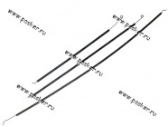 Трос заслонок печки 2104,05 Рекардо 3шт|Код 15314