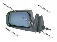 Зеркало боковое 2104 05 07 левое антиблик голубой трос С.Петербург|Код 15829