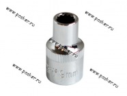 Головка торцевая  9 1/2 короткая 12-гранная OMBRA 112309|Код 15916