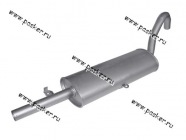 Глушитель 2101 03 05-07 НОРМА закатной 16307|Код 16307