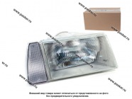 Блок фара 2108-09 Формула Света серый корпус правая белый указатель|Код 16579