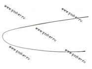 Тормозная трубка 1118 передняя правая с ABS 11180-3506540-10|Код 16976