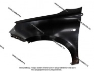 Крыло 2190 Granta FL переднее левое пластик с отверстием под повторитель|Код 16986
