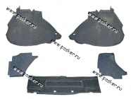 Обшивка багажника 2108-09, 2113-14 махровая 5частей Евро-Мега|Код 16999