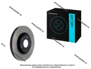 Диск тормозной Kia Cee'd 12- Hyundai i30 11- LECAR передний LECAR000356502 [упаковка 2 шт.]|Код 17094