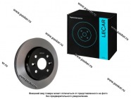 Диск тормозной Kia Spectra 00- LECAR передний LECAR000366502 [упаковка 2 шт.]|Код 17143