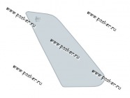 Стекло боковины 21099 2115 КМК GLASS левое неподвижное VAZS0043|Код 17369