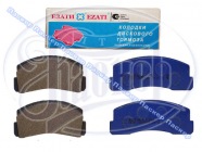 Колодки тормозные 2121-213 2123 Chevrolet Niva передние Егорьевский АТИ|Код 17391