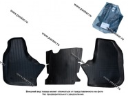 Коврики Газель-NEXT ручка КПП на панели перед с перемычкой 2 шт ОАО ГАЗ|Код 17517