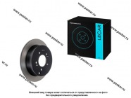 Диск тормозной Kia Sportage III 10- Hyundai ix35 10- Santa Fe 01-06 LECAR задний LECAR000396502 [упаковка 2 шт.]|Код 17525