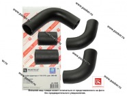 Патрубок радиатора Волга ROSTECO дв ЗМЗ 406 5шт 20649|Код 17857