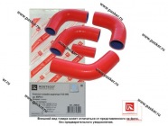 Патрубки радиатора Газель Евро-3 силикон 5шт ROSTECO|Код 17872