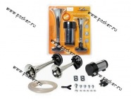 Сигнал универсальный AIRLINE 160/210мм 600/756Гц 115дБ 12В пневматический с компрессором AHR-12C-04|Код 17891