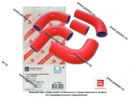 Патрубки радиатора Газель дв ЗМЗ-406 5шт силикон ROSTECO|Код 17896