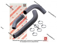 Патрубки радиатора Газель дв ЗМЗ-4216 Бизнес 3 шт +6 хомутов ROSTECO|Код 17909