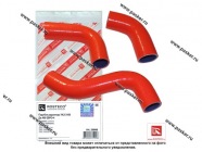 Патрубки радиатора УАЗ-3160 дв ЗМЗ-409 Евро-4 силикон 3шт ROSTECO|Код 17940