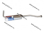 Глушитель Газель 3302 Бизнес дв УМЗ ФОБОС Евро-3 18328|Код 18328