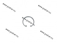 Кольцо стопорное 2101-07 подвесного подшипника [упаковка 10 шт.]|Код 1863