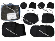 Чехлы Renault Duster с 2011г экокожа задняя спинка раздельная|Код 18696