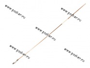 Тормозная трубка медная L-1000mm M10x1 универсальная|Код 18754