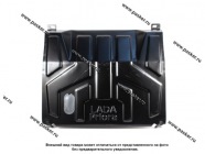 Защита картера и КПП Priora LECAR|Код 18938