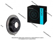 Диск тормозной Mitsubishi Pajero IV 06- LECAR задний LECAR000676502 [упаковка 2 шт.]|Код 19165