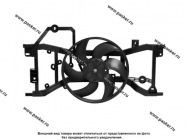 Мотор вентилятора Lada Vesta 15- Renault Logan II 12- LUZAR с кожухом LFK 0978|Код 19219