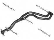 Труба приемная 21214 ФОБОС под датчик кислорода фрезерный фланец 19294|Код 19294