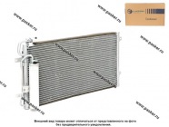 Радиатор кондиционера 2170-72 Priora LUZAR тип Halla LRAC 0127|Код 19385