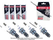 Свеча BRISK PREMIUM EVO LR17SXC [упаковка 4 шт.]|Код 19450