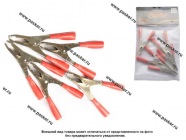 Клемма-зажим крокодил 50А L-90мм Garde красный G5090R|Код 19619